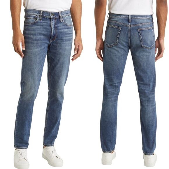 Rag & Bone Jeans Fit 2 Slim Leg in Owen Wash Non-Stretch Denim Mens Size 30x34 - Picture 13 of 13